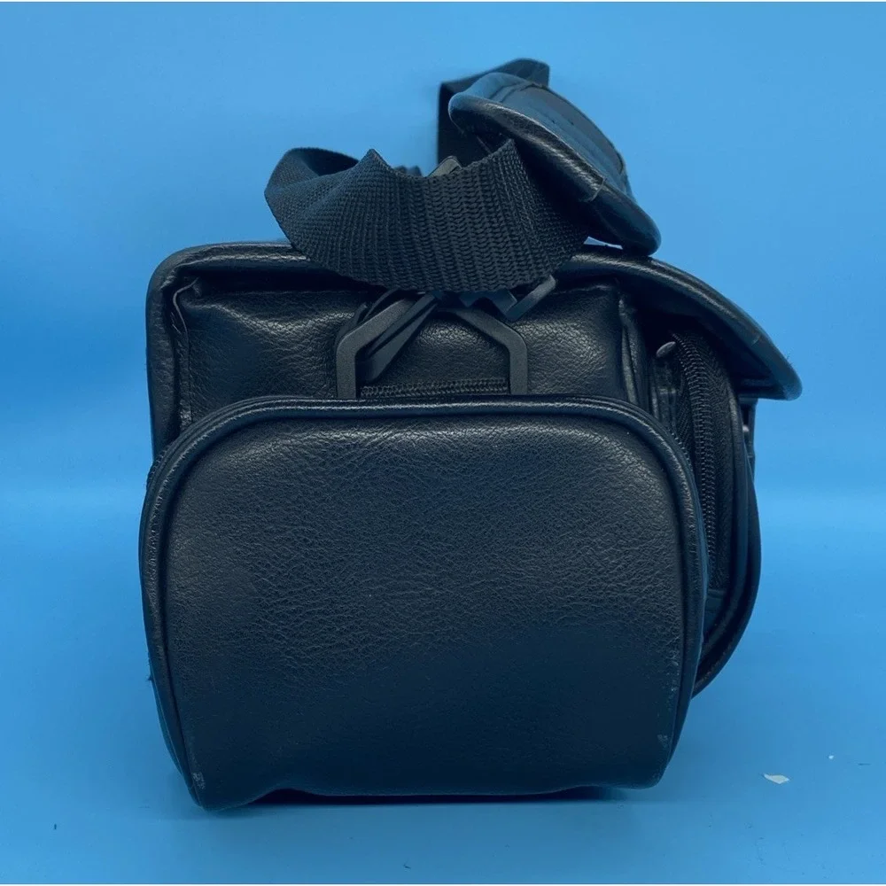 Sony LCS-VA3 Deluxe Soft Faux Leather Carrying Case For Camera & Camcorder